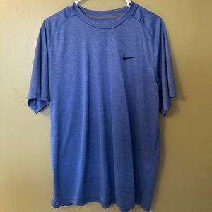 Nike Dri-Fit Training T-Shirt, Blue, Size Men's XL